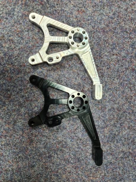 Bremsanker Raceflash silber